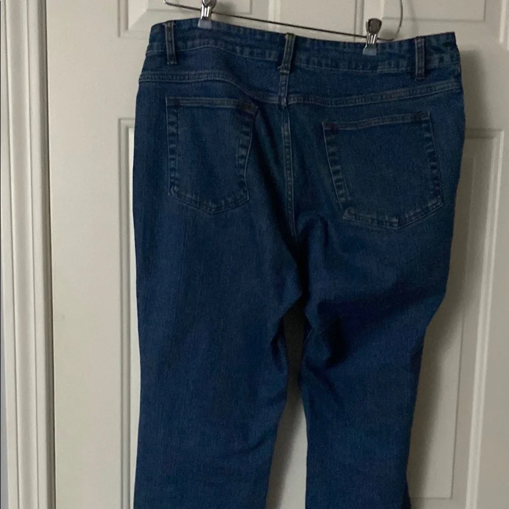 Riders by Lee Blue Cropped Jeans - Picture 4 of 5